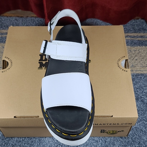 Dr. Martens Voss Leather Flatform Sandals - Picture 3 of 5